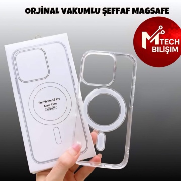 IPONE Bütün modeller için magsafe şeffaf kılıf